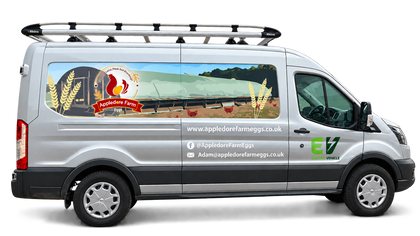 Appledore Farm Eggs delivery van
