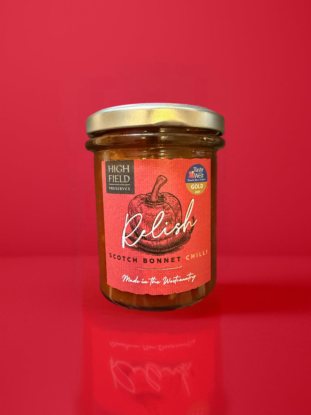 Highfield Preserves - Scotch Bonnet Chilli Relish 210g