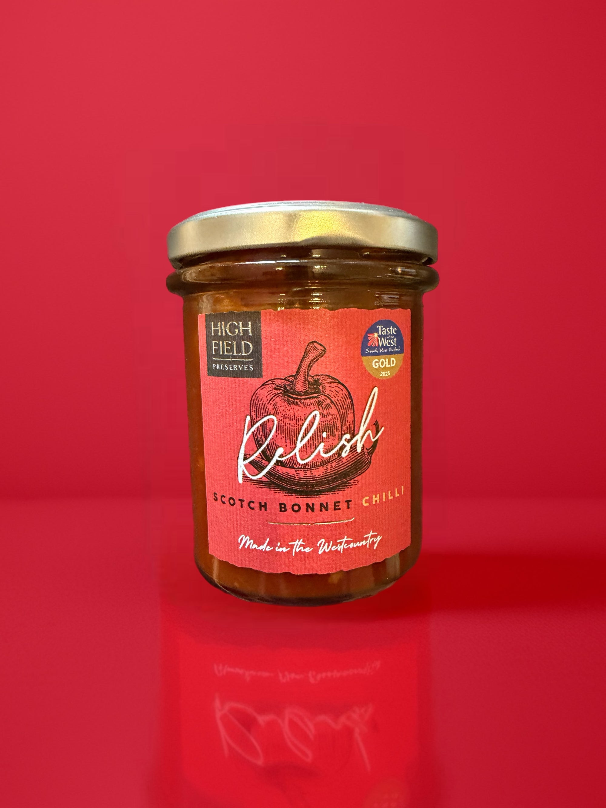 Highfield Preserves - Scotch Bonnet Chilli Relish 210g