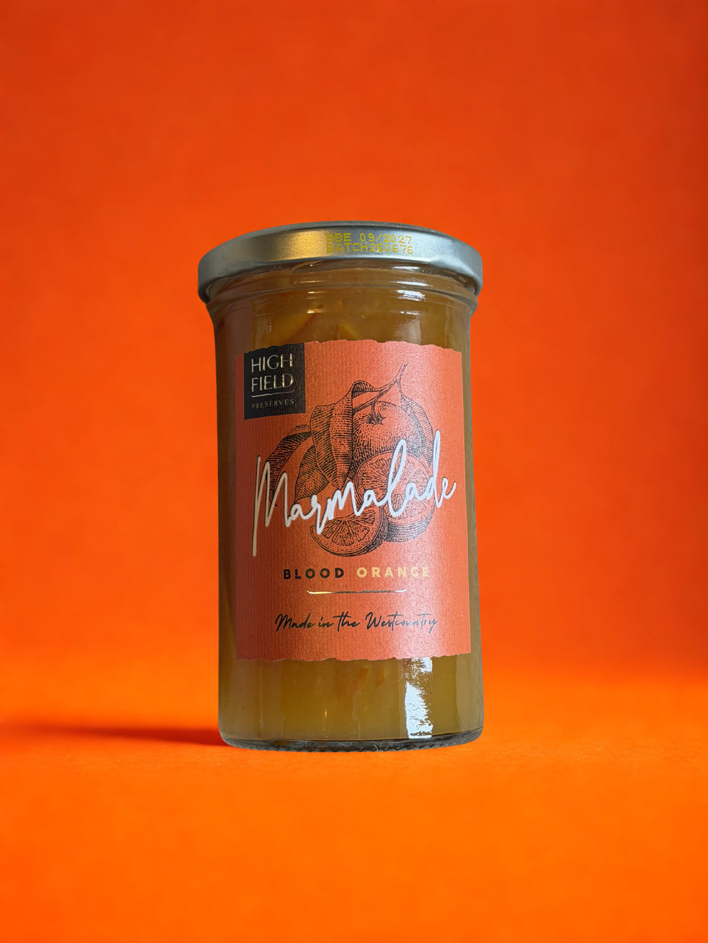 Highfield Preserves - Blood Orange Marmalade 320g