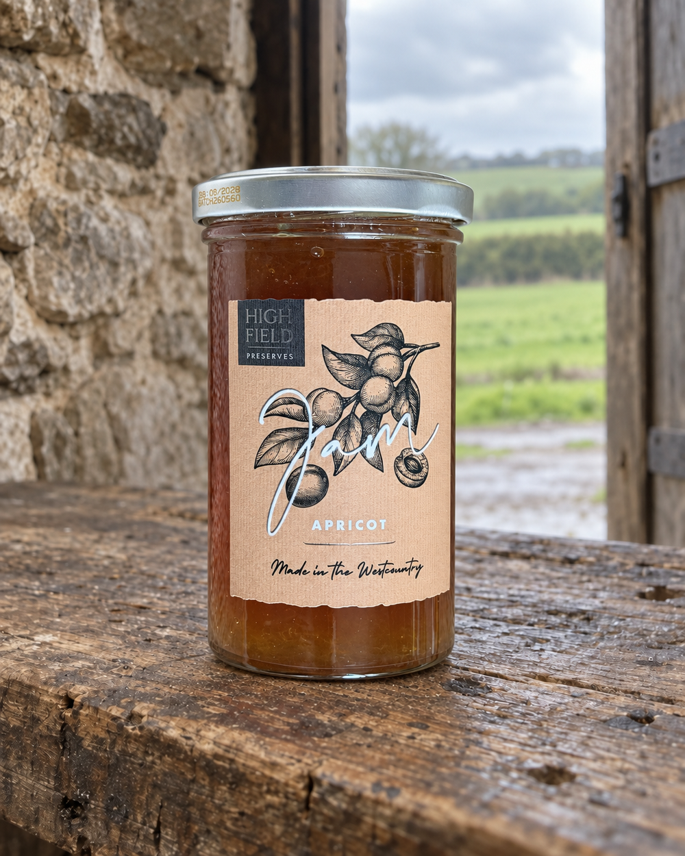 Highfield Preserves - Apricot Jam 320g