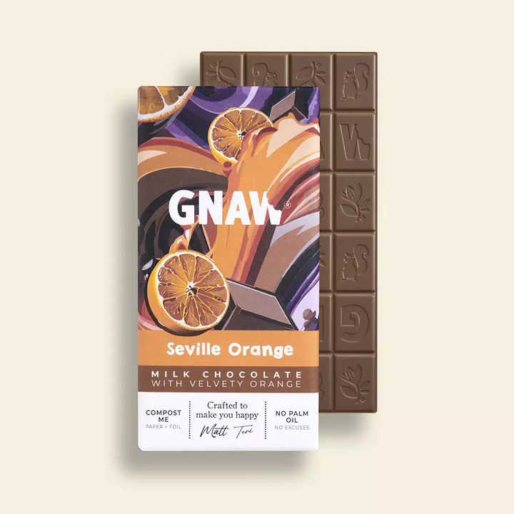 Seville Orange Dark Chocolate Bar 80g