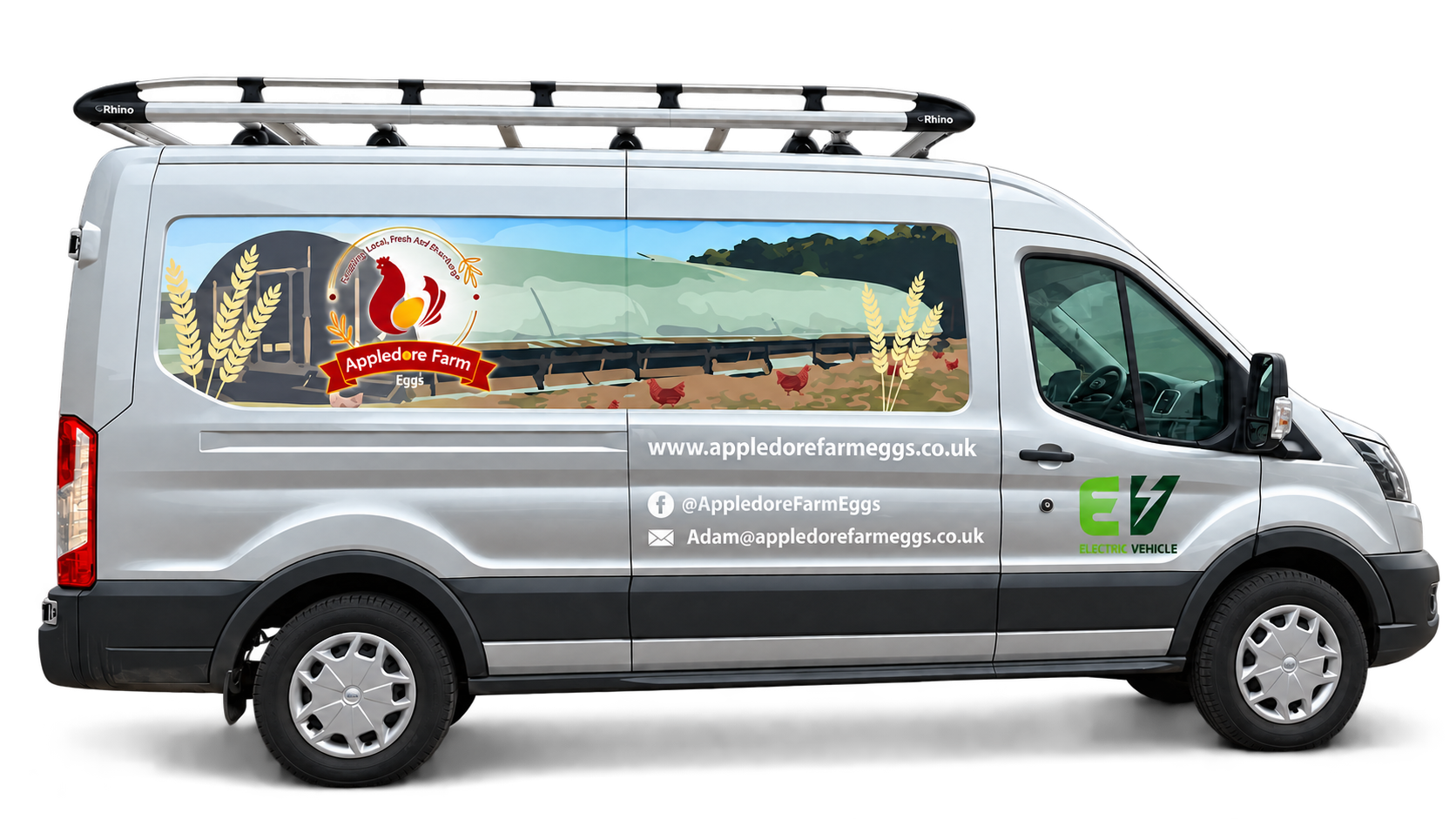 Appledore Farm Eggs delivery van